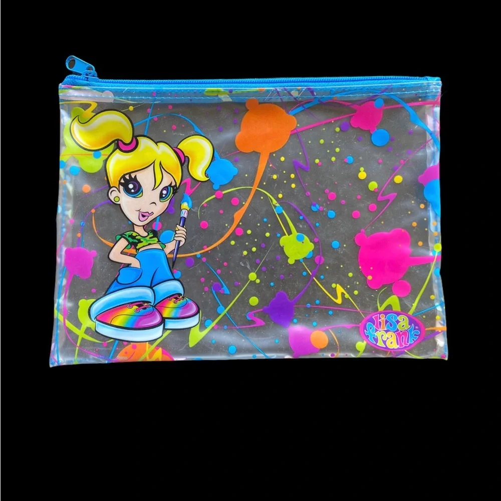 Milleny m lisa frank zipper pencil pouch